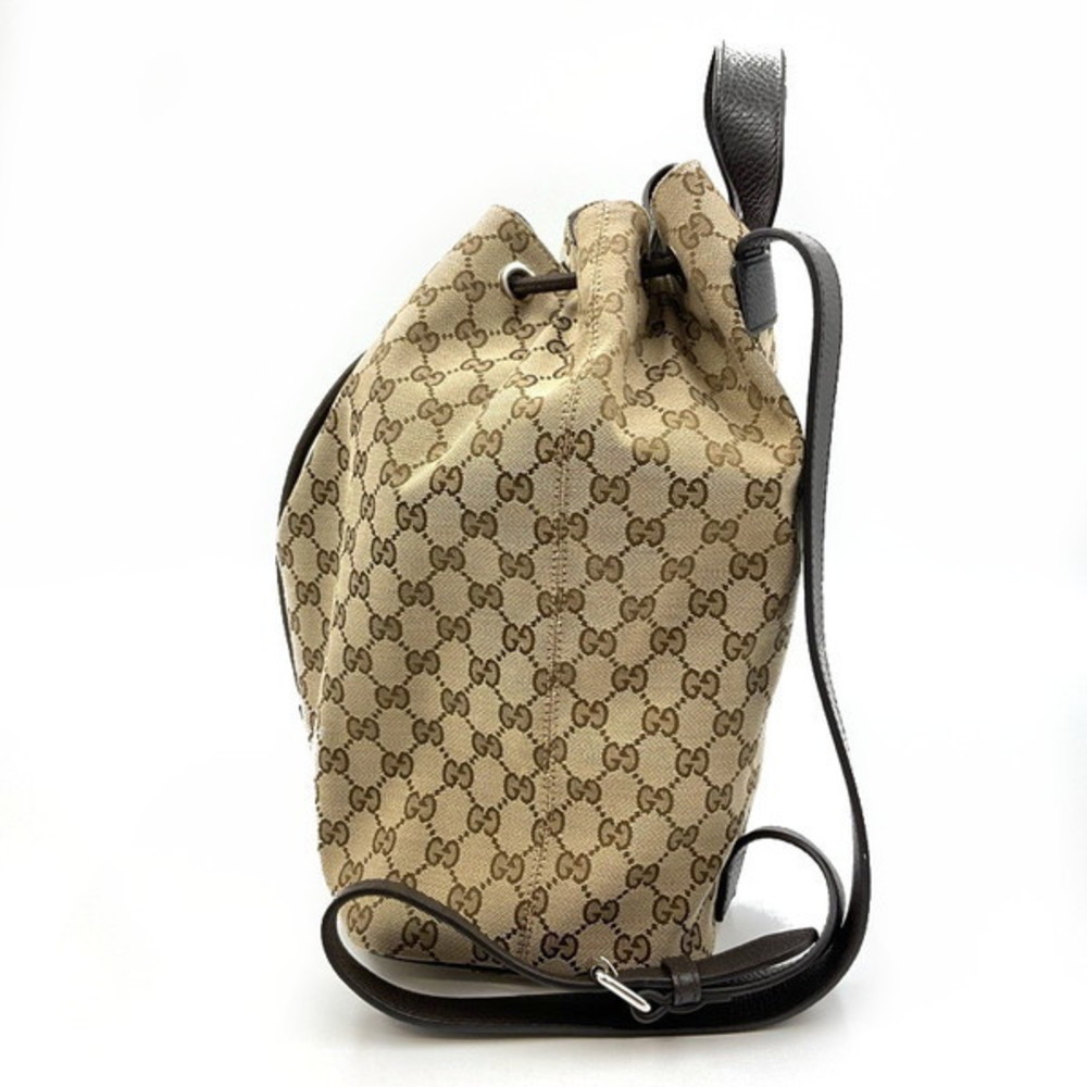 Gucci Gg Backpack Drawstring Brown - image 4